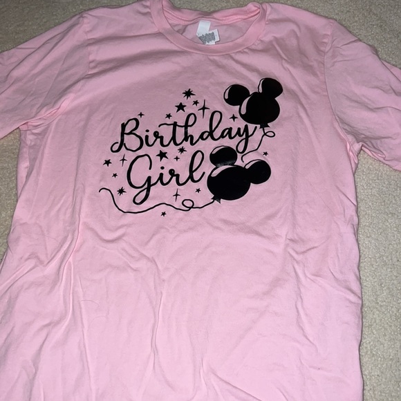 Birthday girl Disney shirt and ears - Picture 5 of 6